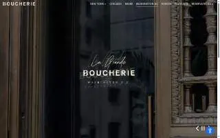 La Grande Boucherie DC website