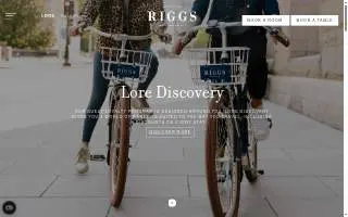 Café Riggs website