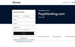 Pop's Painting website
