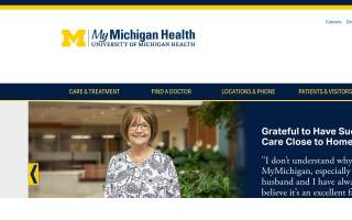 MyMichigan Emergency Department of Saginaw website