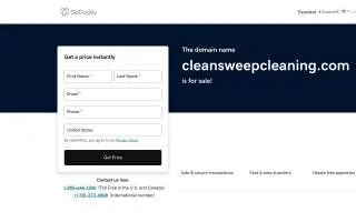 Clean Sweep Commercial Cleaning, LLC website