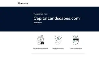 Capital Landscapes of Berkley website