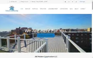 J&E Modern Construction LLC of Washington website
