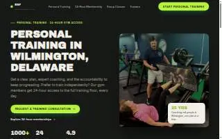 Balance Strength & Fitness Center of Wilmington website