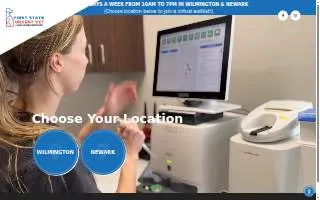 First State Urgent Vet website