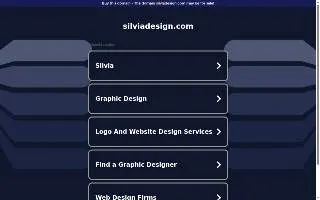 Silvia Schaeffer Design of Birmingham website