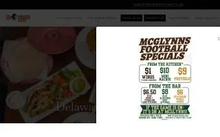 McGlynns Pub - Dover website