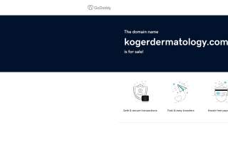 Koger Dermatology of Clawson website