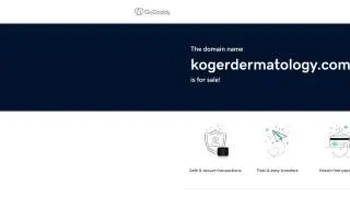 Koger Dermatology of Clawson website