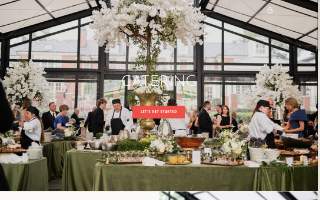 Chef's Garden Catering & Events website