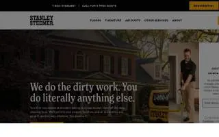 Stanley Steemer of Brookside website
