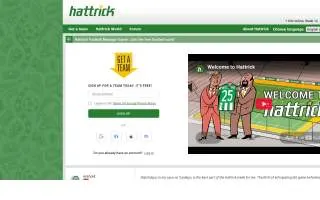 Hattricks website