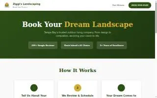Ziggi's Landscaping LLC of Tampa website