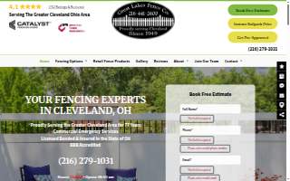 Great Lakes Fence Company Inc of Dearborn website