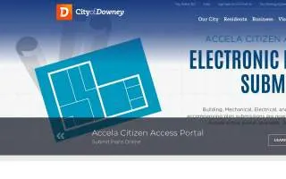 Downey Tax Company website
