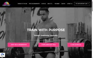 Downtown Strength and Conditioning website