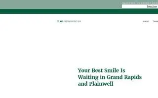KC Orthodontics website