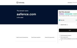 AAA Fence LLC website