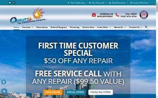 Quality Air Conditioning Company of Fort Lauderdale website