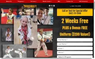 KarateBuilt Grand Rapids website