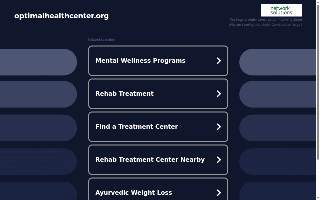 The Center for Optimal Health website