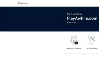 Play Awhile of Farmington website