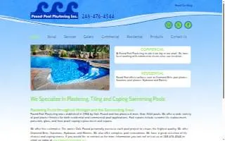Pound Pool Plastering Inc website