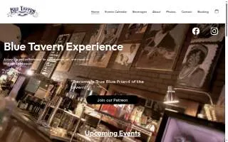 Blue Tavern website
