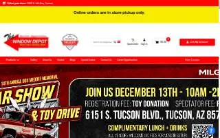 The Window Depot of Fenton website