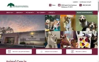 The Animal Hospital & Pet Resort at Southwood website