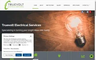 Truevolt Electrical Services Inc website
