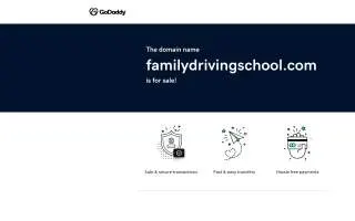 Family Driving School of Brockton website