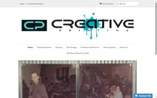 Creative Printing & Graphics, Inc. of Flint website