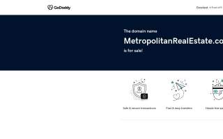 Metropolitan Real Estate website