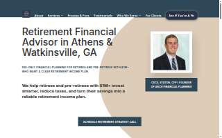 Arch Financial Planning, LLC website