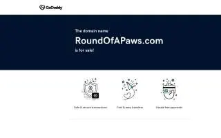 Round of A-Paws Grooming L.L.C. website