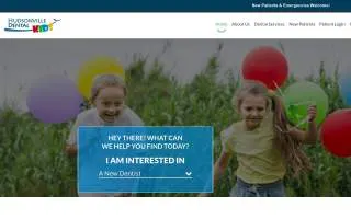 Hudsonville Dental Kids website