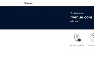 The R Venue website