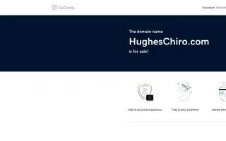 Hughes Chiropractic of Inkster website