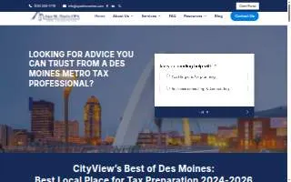Ann M. Hartz, CPA & Associates of Des Moines website