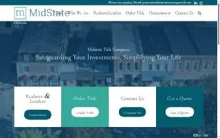 Midstate Title Agency of Jackson website