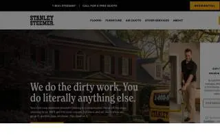 Stanley Steemer of Cleveland website