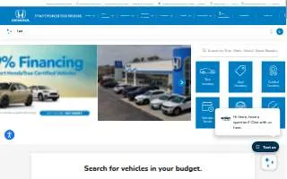 Smart Honda Des Moines website