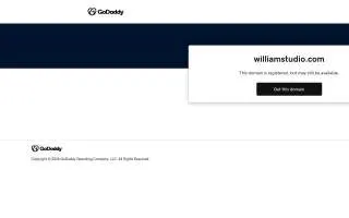 Williams Studio website