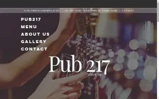 Pub 217 website
