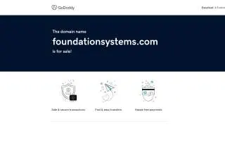 Foundation Systems of Michigan website