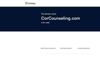 COR Counseling website