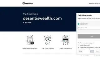DeSantis Wealth Management LLC website