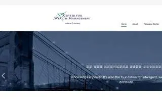 Center for Wealth Management of Madison Heights website