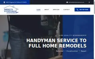 Mike's Handymen website